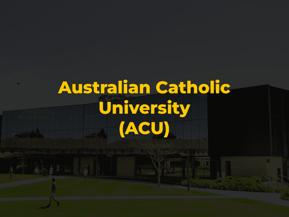 Australian Catholic University Scholarships for 2025