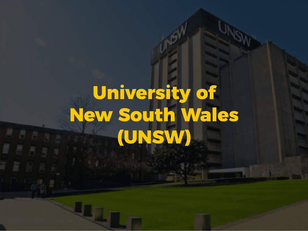 University of New South Wales Scholarships for 2025