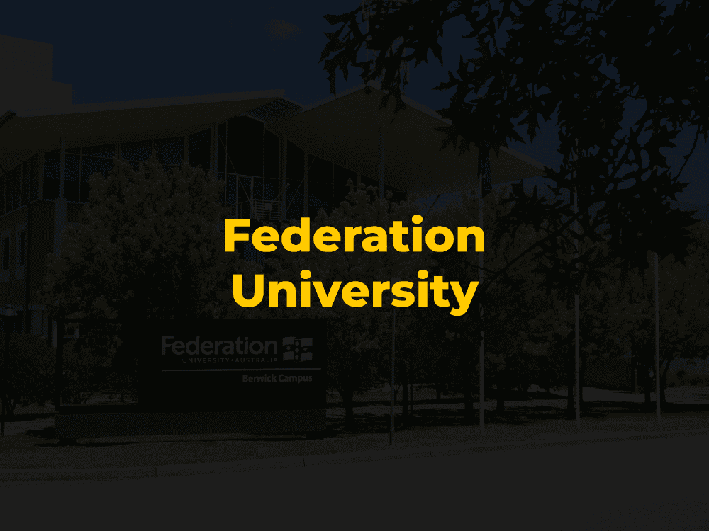 Federation University Scholarships for 2025