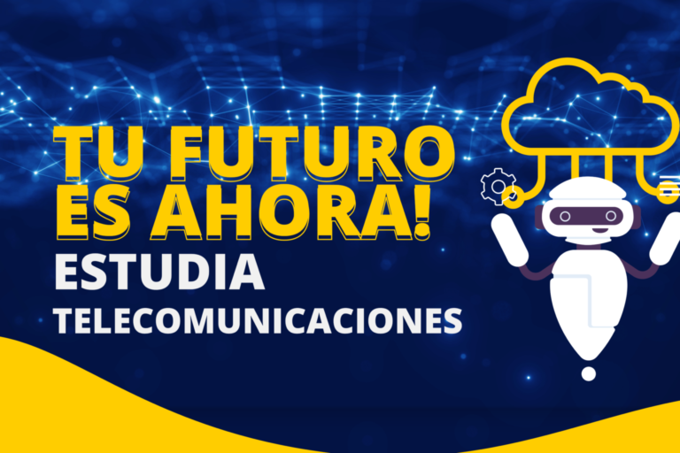 Blue and White Futuristic AI Technology Banner