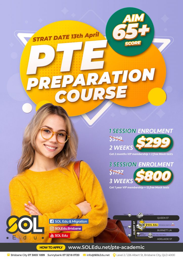 PTE preparation course