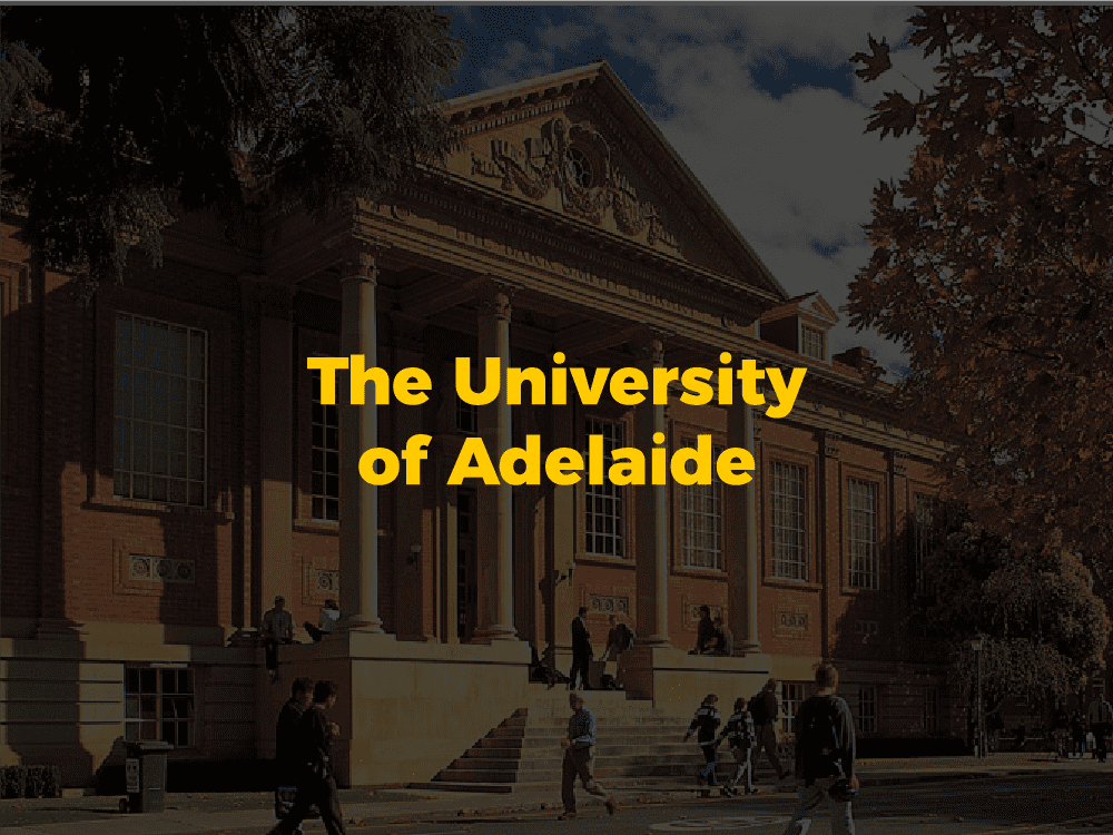University of Adelaide Scholarships for international students