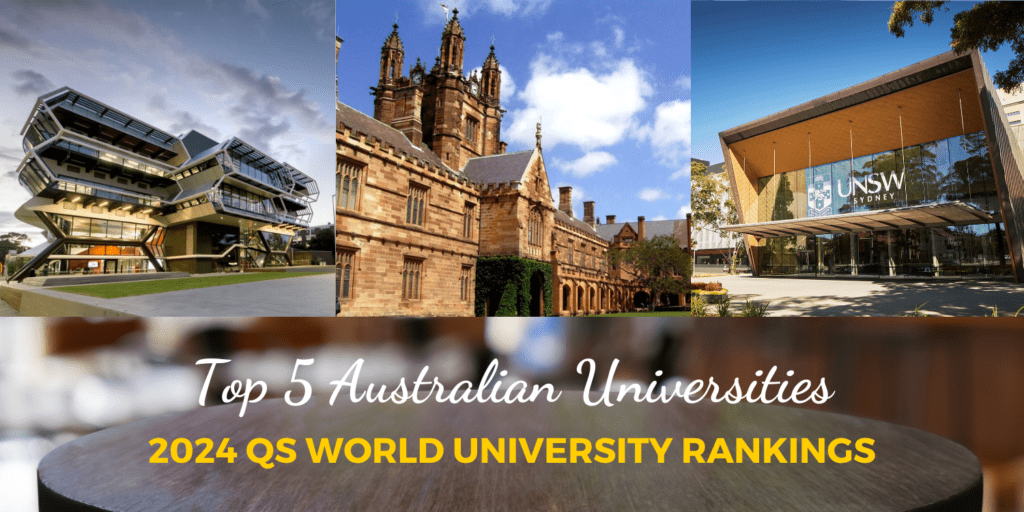 Australian Universities Shine in 2024 QS World University Rankings