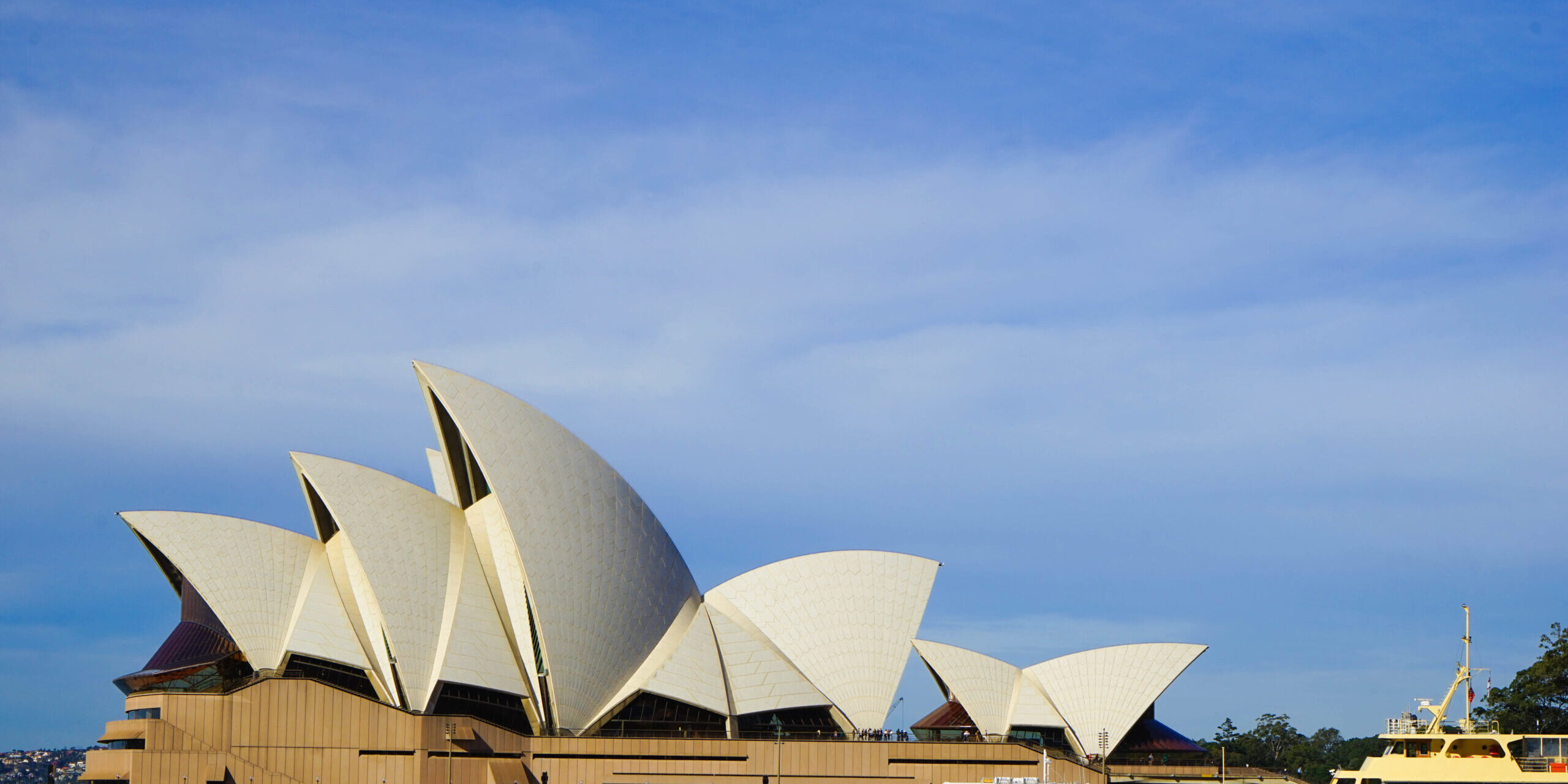 Breathtaking shot of Sydney Opera House in Australia