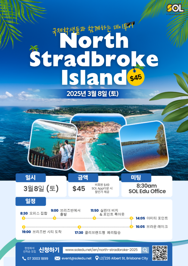 브리즈번 데이투어 노스스트라드브로크 아일랜드