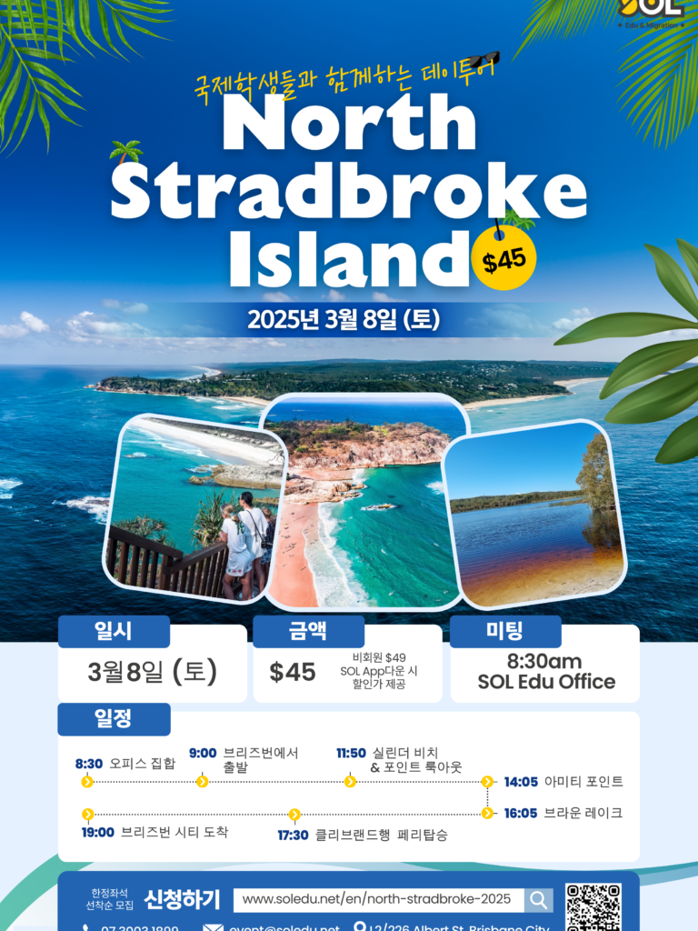 브리즈번 데이투어 노스스트라드브로크 아일랜드