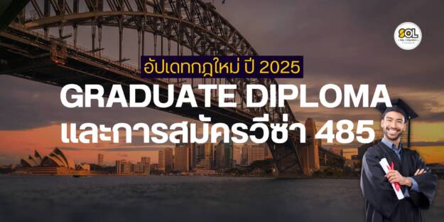 Graduate Diploma และการสมัครวีซ่า 485