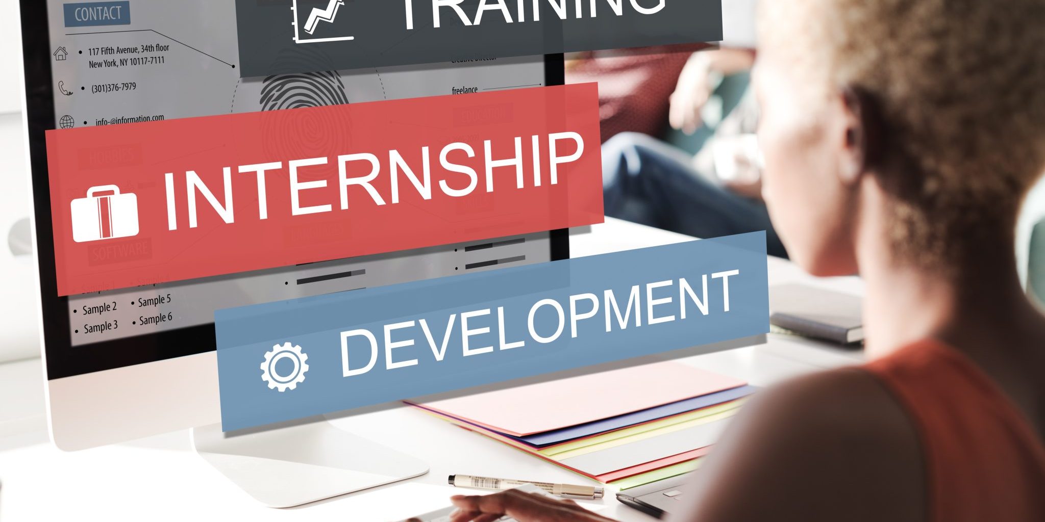 Internship Training Development Business Knowledge Concept