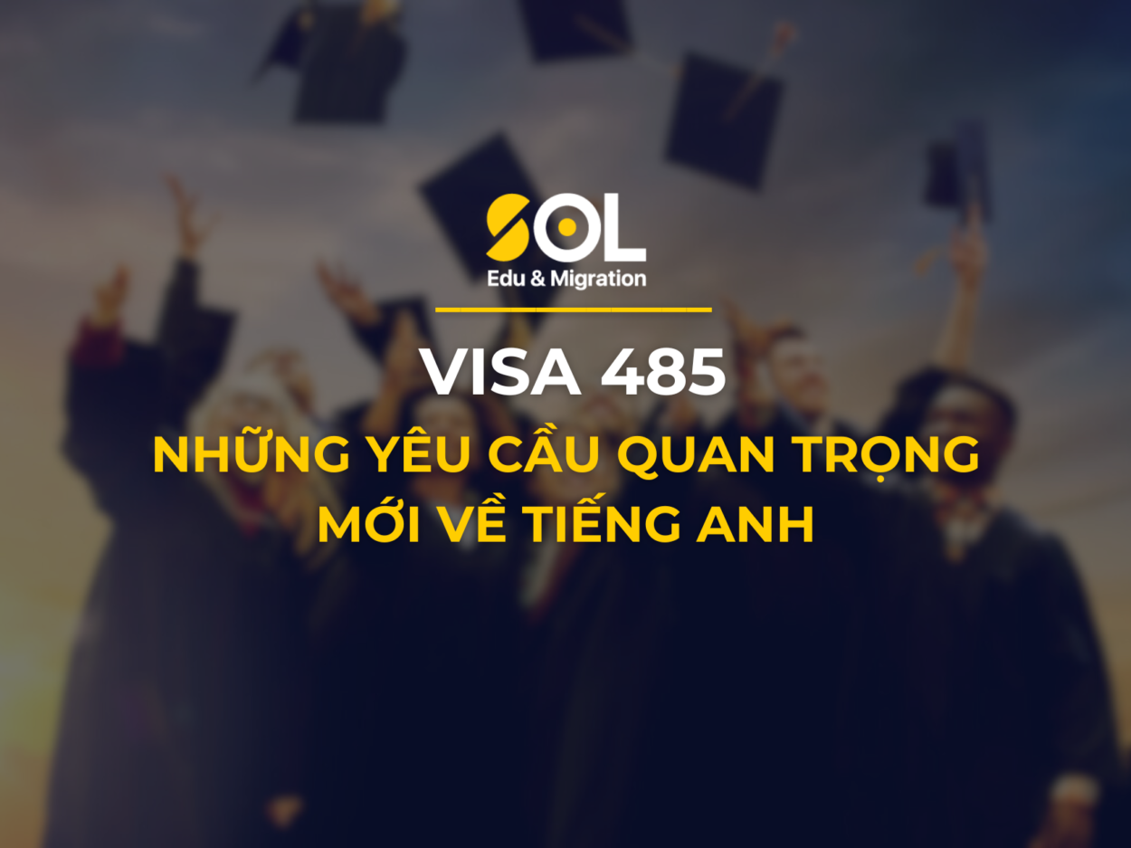 Visa 485 yêu cầu Tiếng Anh mới